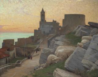 Alexander Mann, R.O.I. - San Pietro, Portovenere, Tuscany