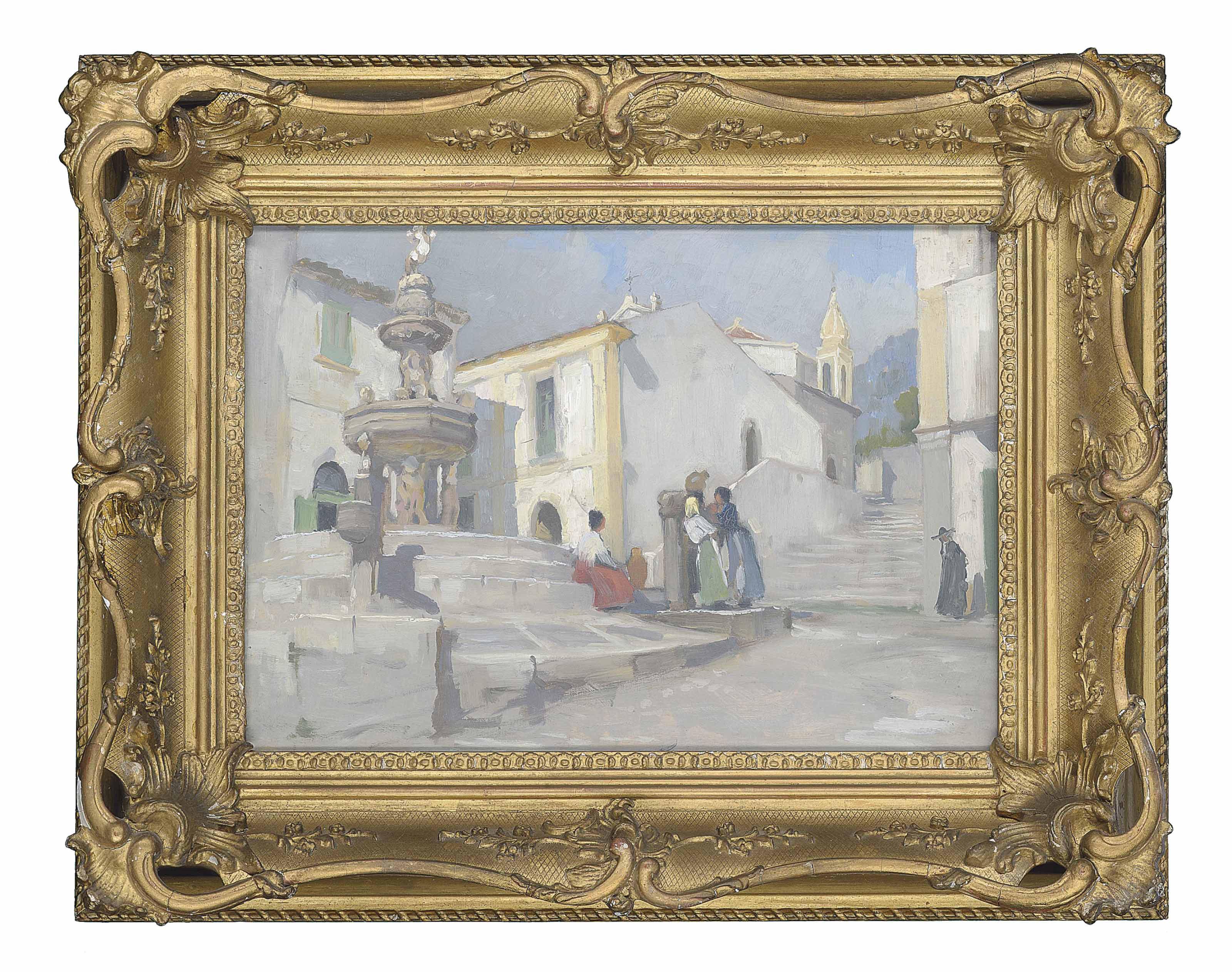 Alexander Mann - Fountain, Taormina