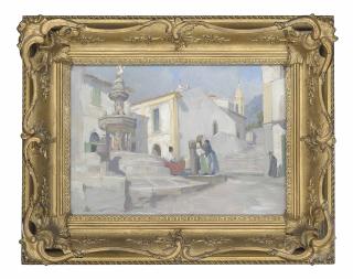 Alexander Mann - Fountain, Taormina