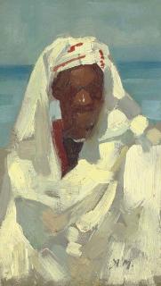 Alexander Mann - Head of An Arab