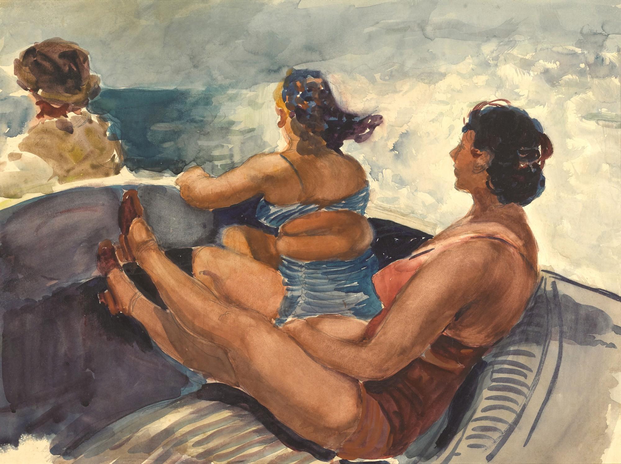 Alexander Mikhailovich Gerasimov - Boat Trip