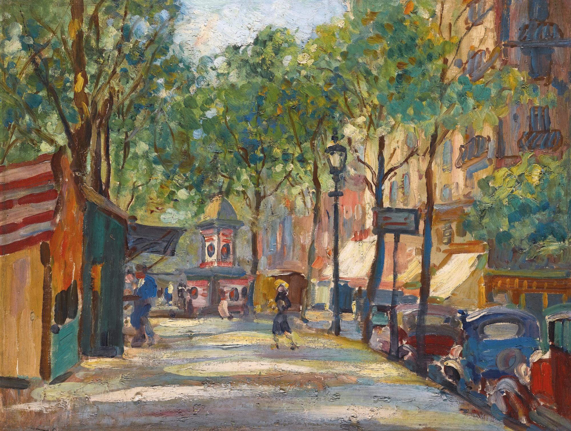 Alexander Mikhailovich Gerasimov - Boulevard De Clichy