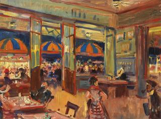 Alexander Mikhailovich Gerasimov - Paris By Night