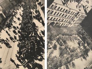 Alexander Mikhailovich Rodchenko - Demonstration And Courtyard