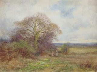 Alexander Molyneux Stannard - Collecting Berries