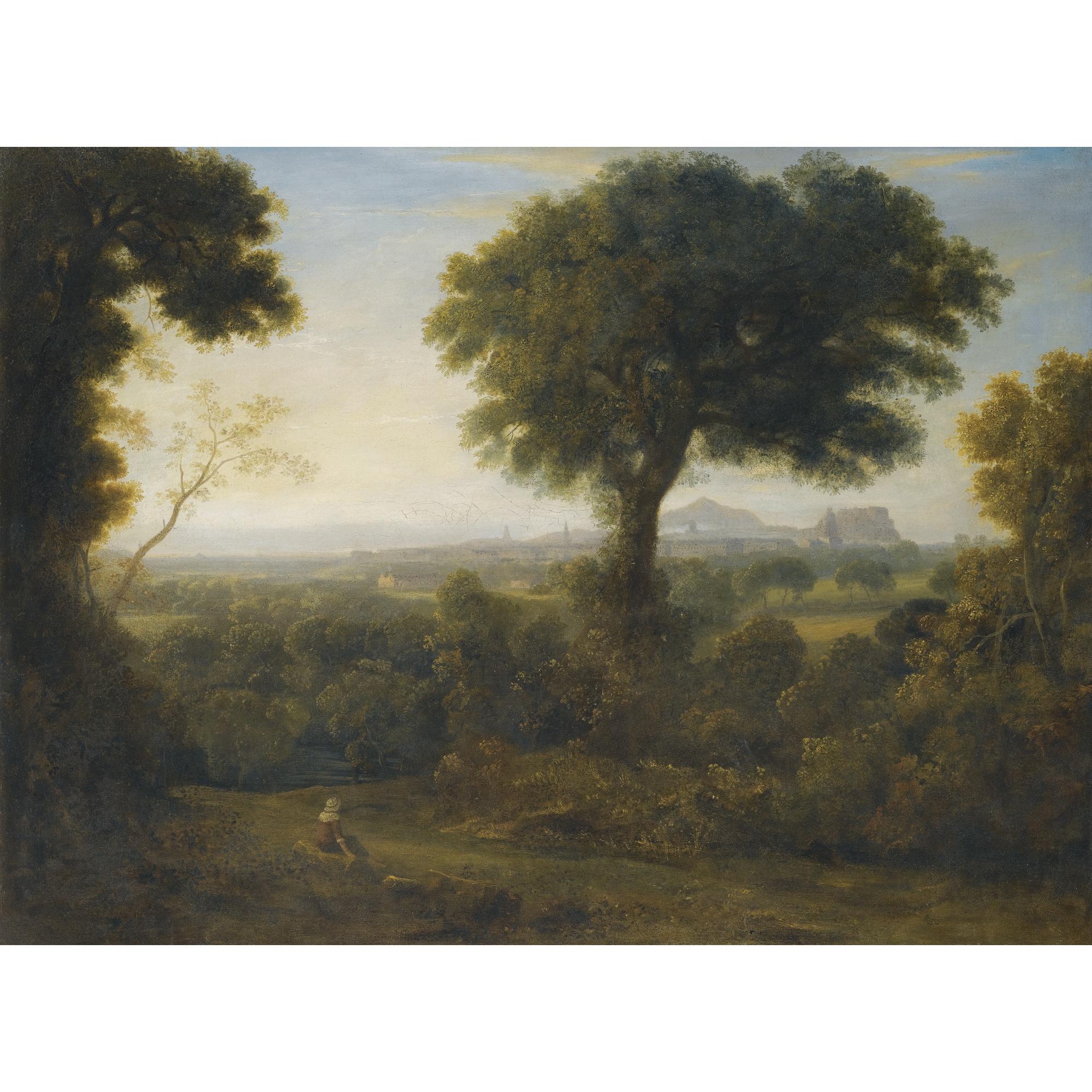 Alexander Nasmyth - A View Of Edinburgh From Corstophine Hill