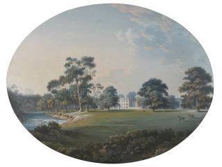 Alexander Nasmyth - A View Of Newbattle Abbey From The Park 