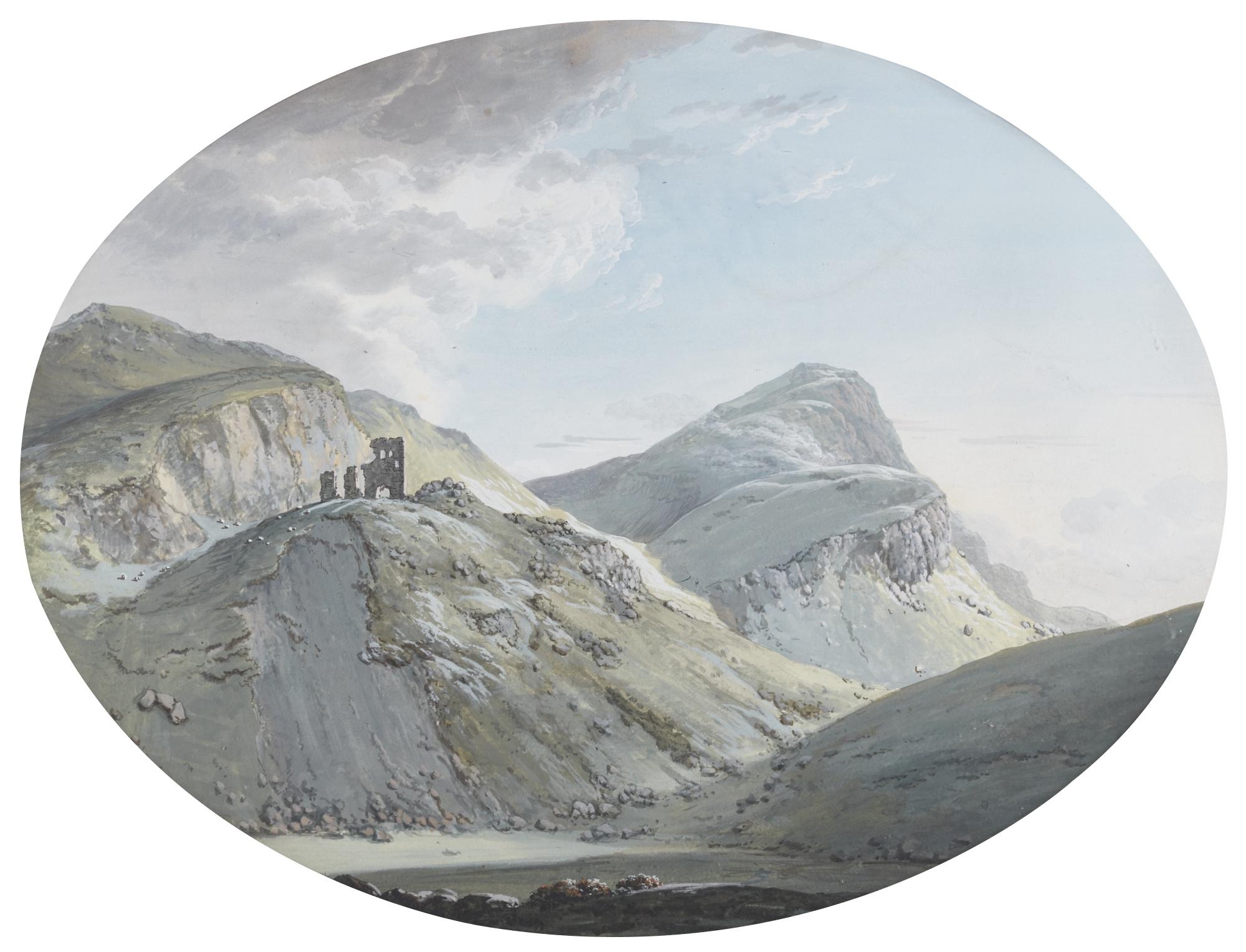 Alexander Nasmyth - A View Of St. Anthony\'S Chapel And Arthur\'S Seat, Near Edinburgh