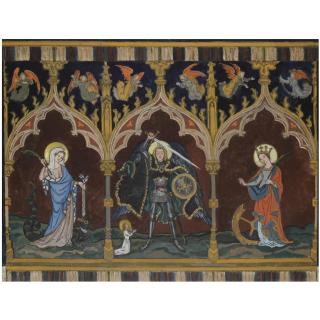 Alexander Nikolaevich Benois - Curtain Design For A Production Of Jeanne D\'Arc Au Bûcher At La Scala