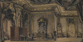 Alexander Nikolaevich Benois - Set Design For The Queen Of Spades