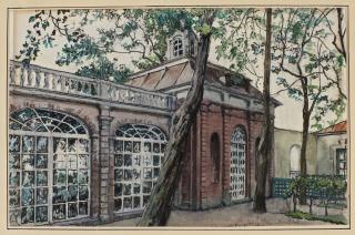 Alexander Nikolaevich Benois - The Palace Of Monplaisir At Peterhof