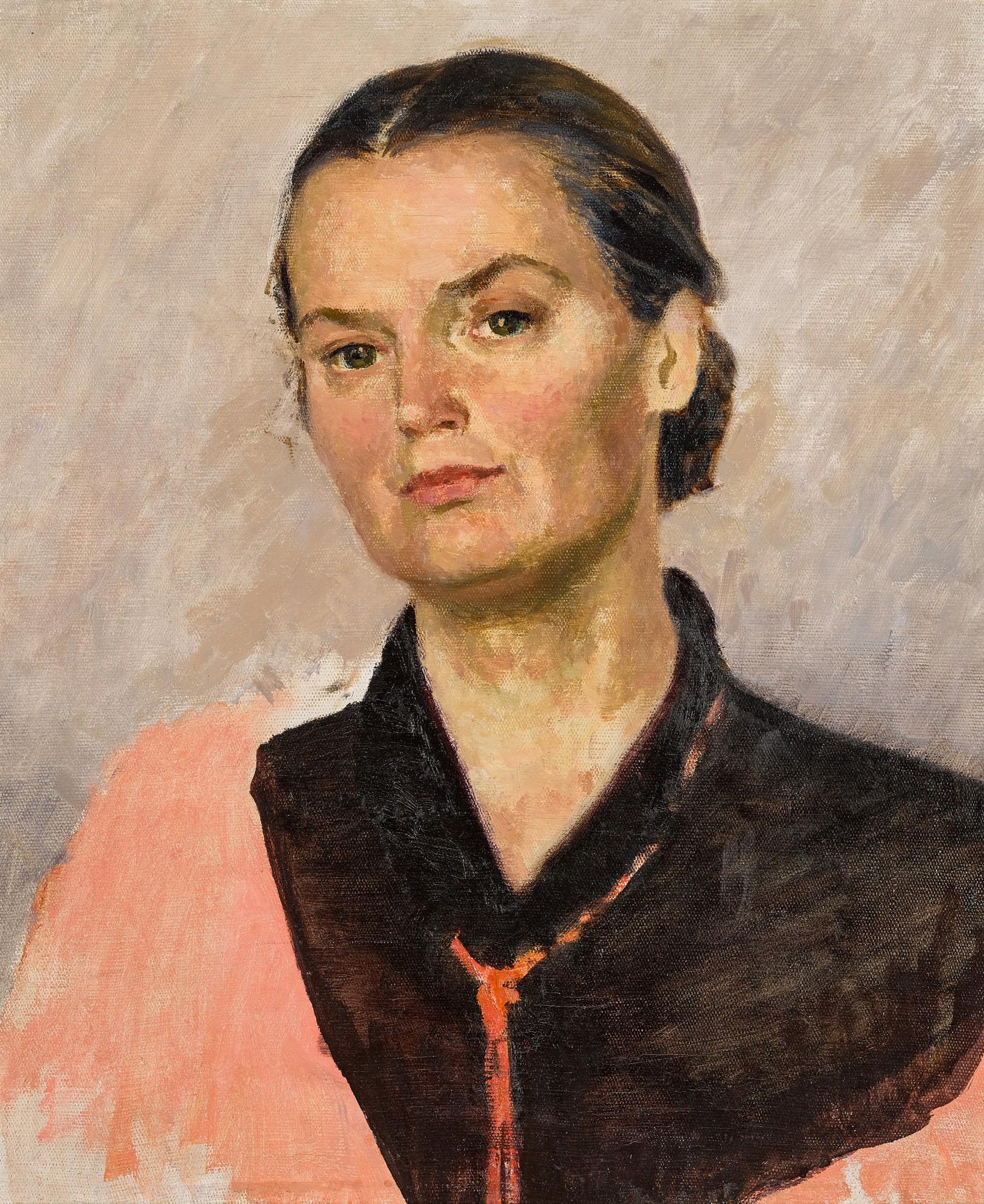 Alexander Nikolaevich Samokhvalov - Portrait of the Artist\'s Wife