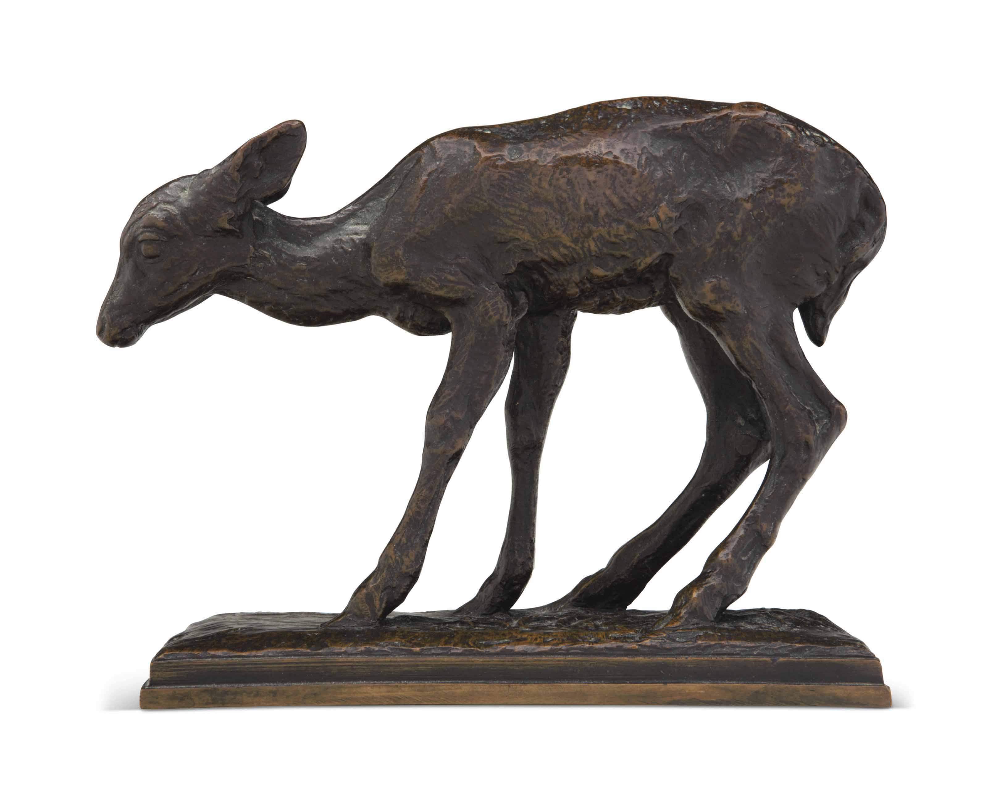 Alexander Phimister Proctor - Fawn (First Model)