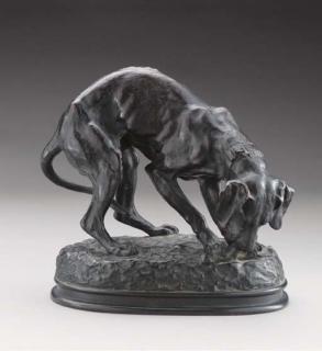 Alexander Phimister Proctor - Spaniel With His Catch