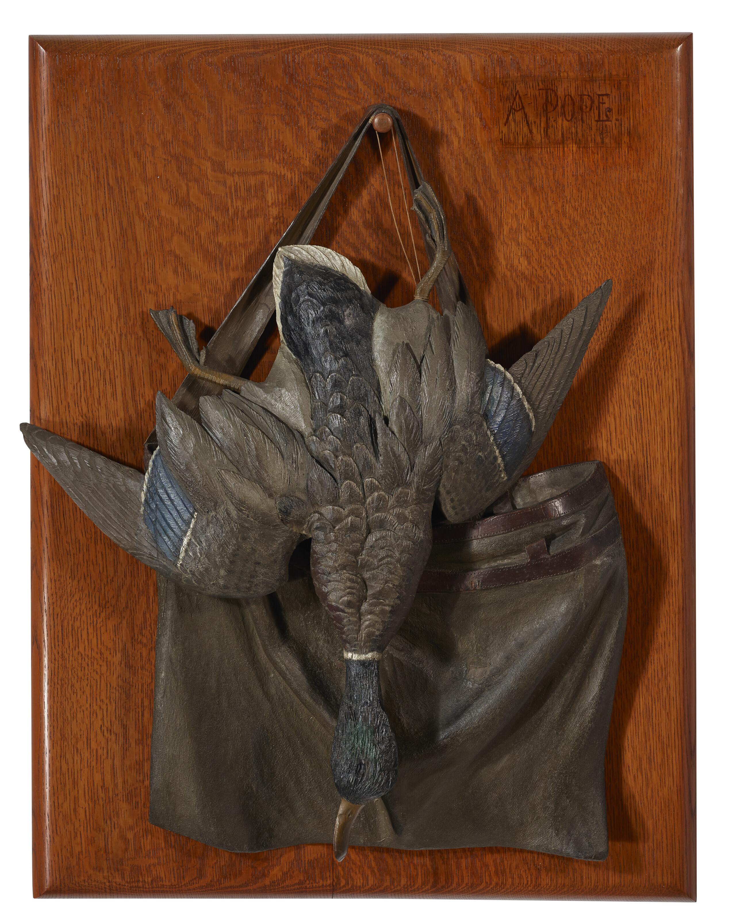 Alexander Pope - Mallard and Game Bag After the Hunt