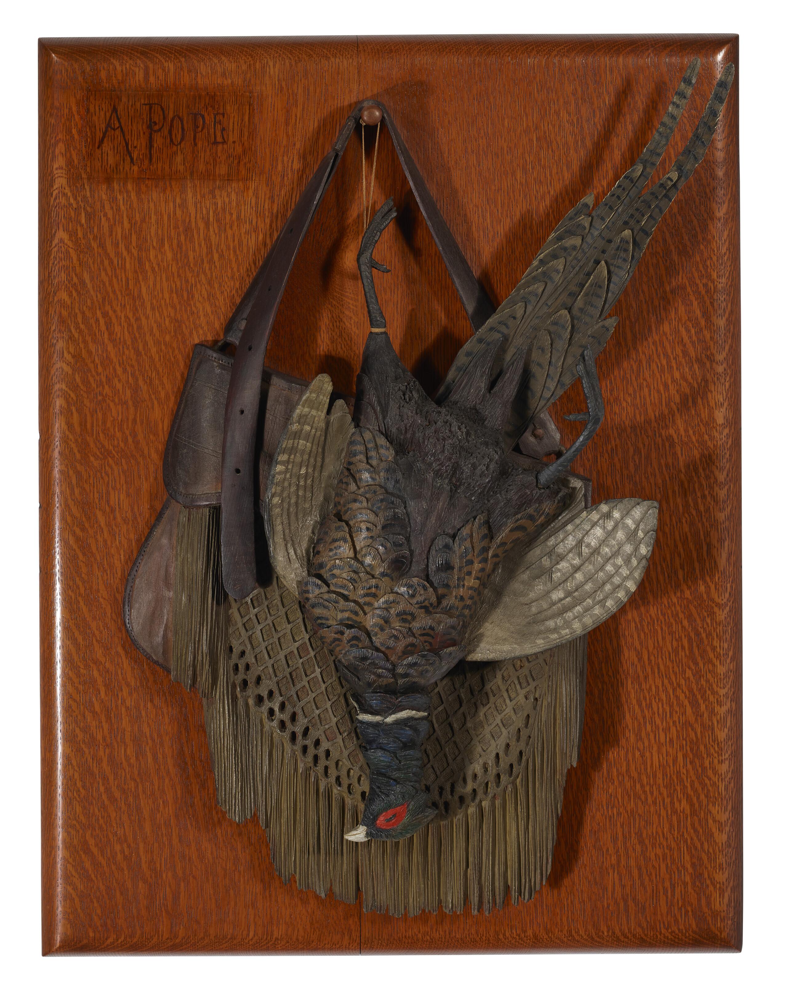 Alexander Pope - Pheasant and Game Bag After the Hunt