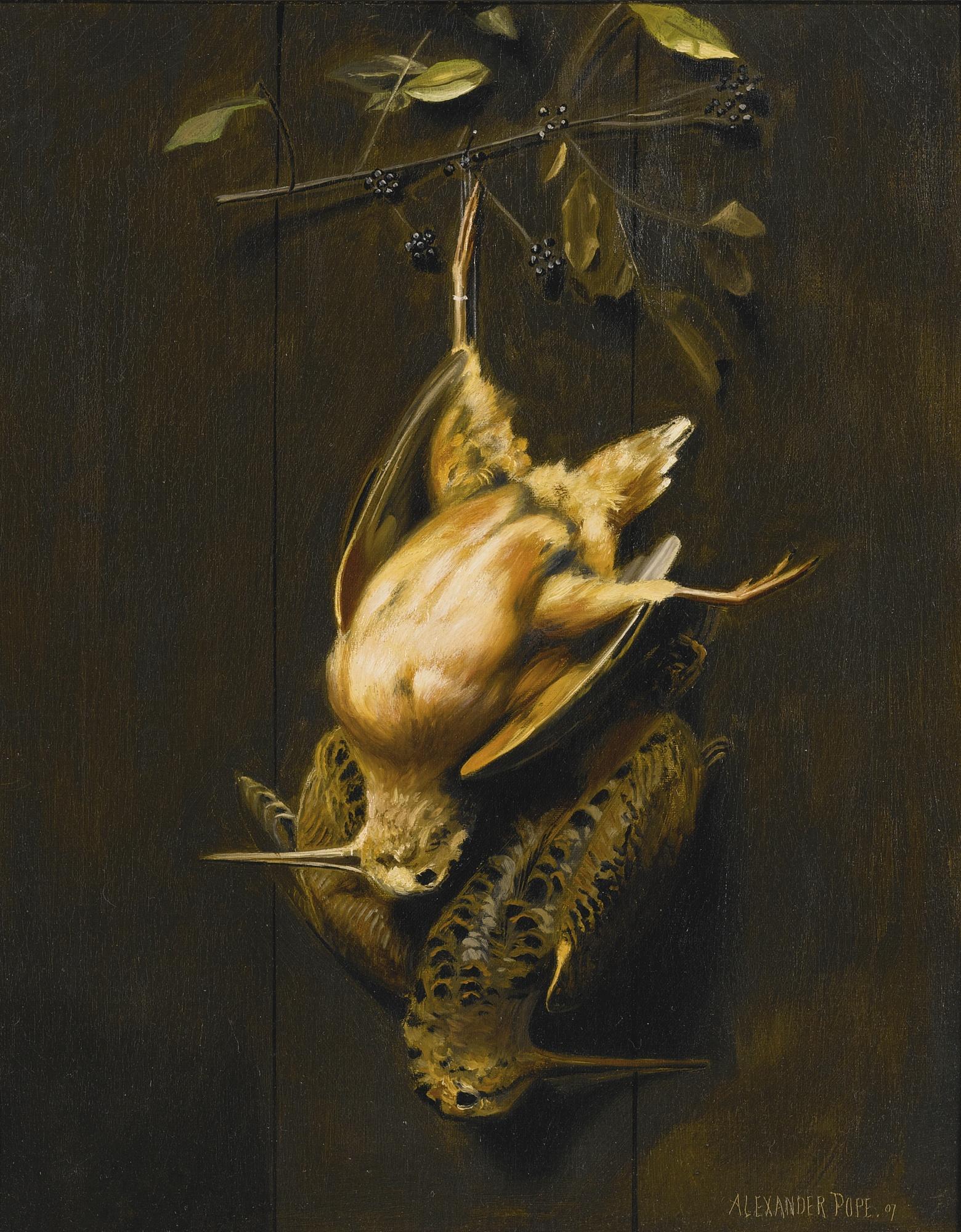 Alexander Pope - Two Hanging Woodcock