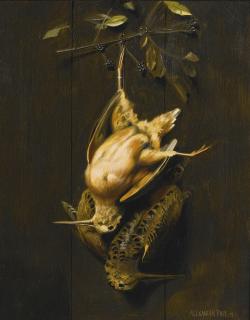 Alexander Pope - Two Hanging Woodcock