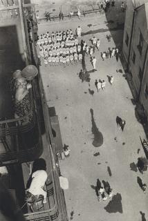 Alexander Rodchenko - Assembling for a Demonstration, 1928
