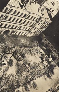 Alexander Rodtschenko - Innenhof, Moskau
