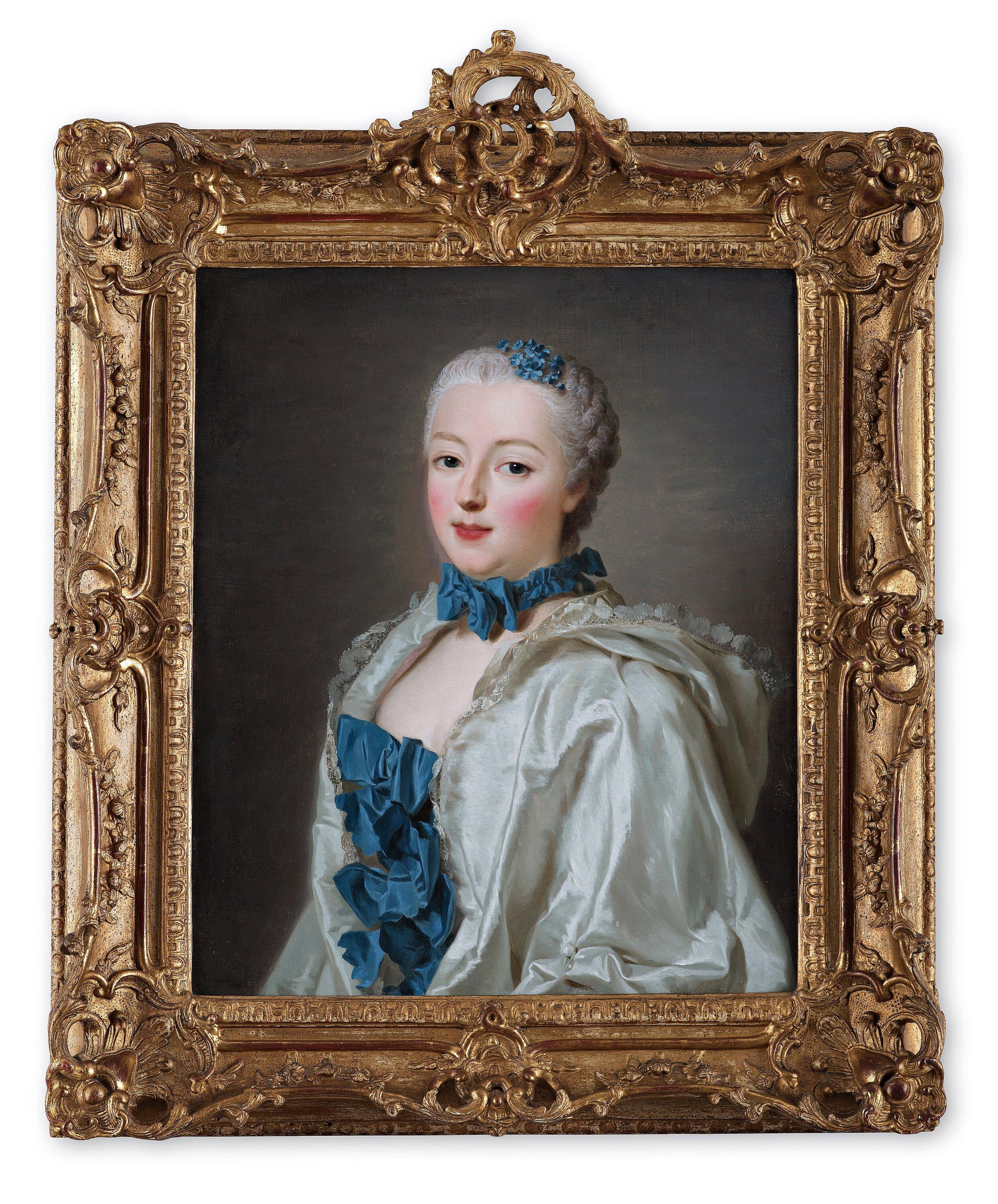 Alexander Roslin - Portrait depicting Françoise Marguerite de Sévigné, Countess de Grignan (1646-1705)