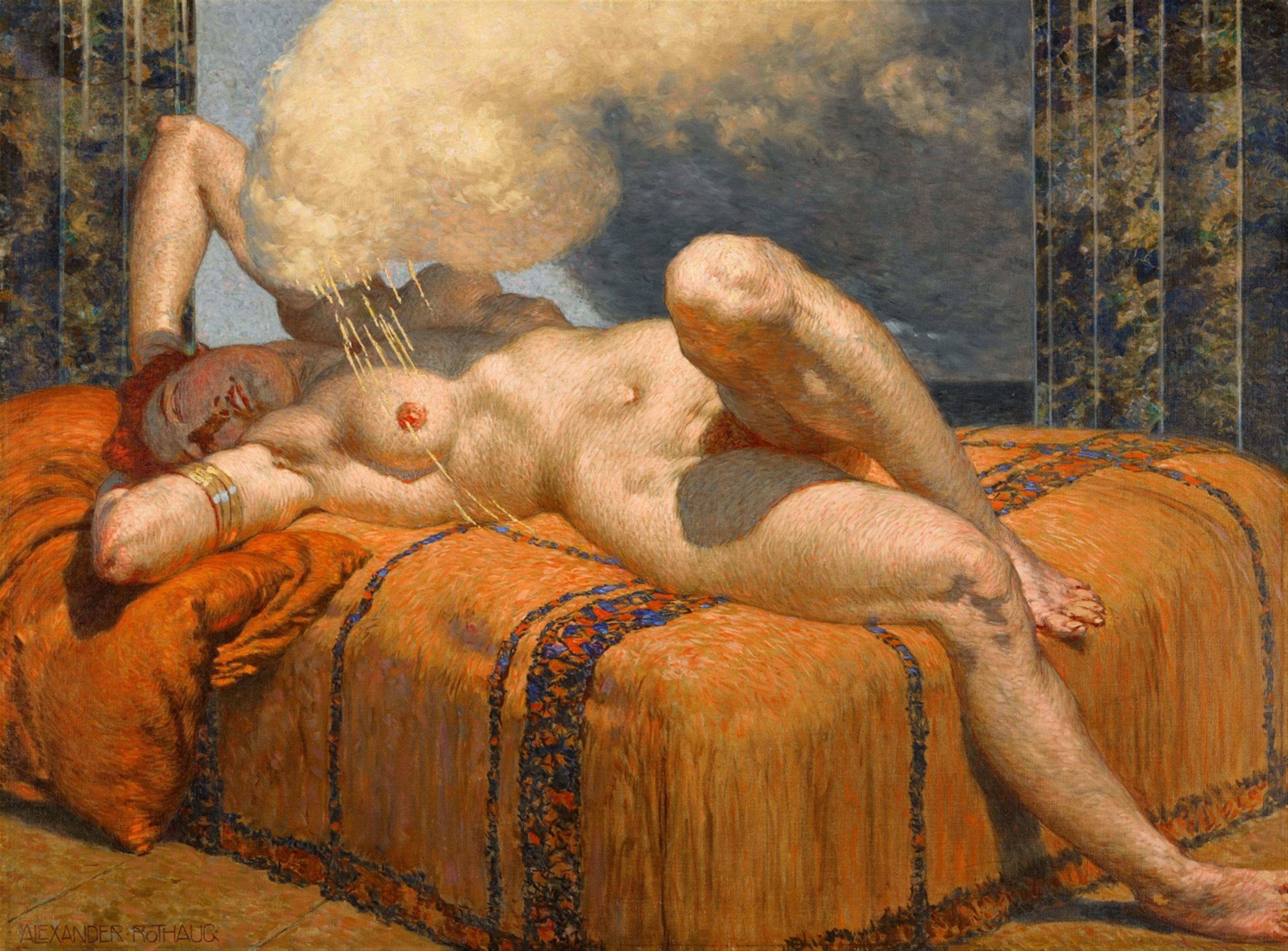 Alexander Rothaug - Danae und der Goldregen