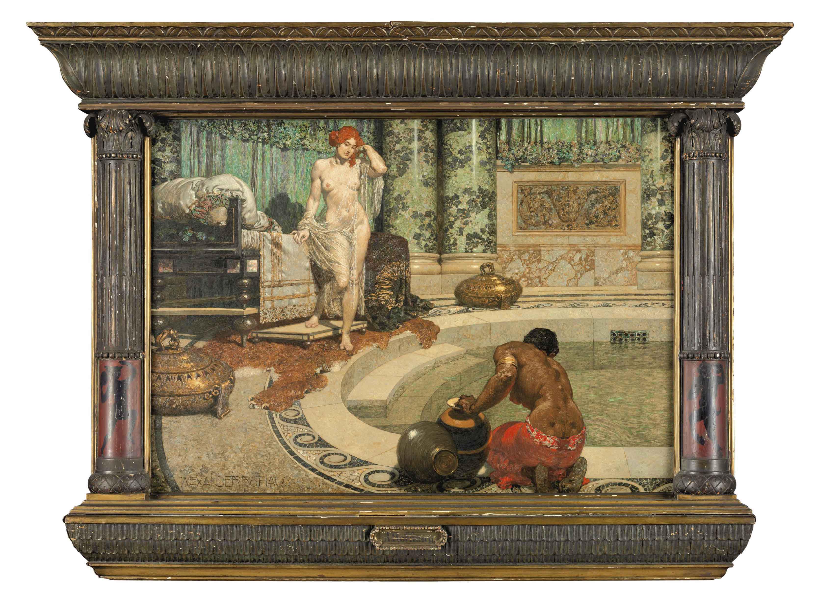 Alexander Rothaug - Römische Badeszene II