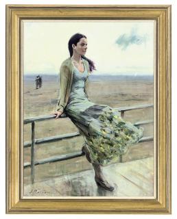 Alexander Shevchuk - Girl on the pier