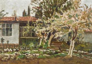 Alexander Vasilievich Kuprin - Crimean Landscape