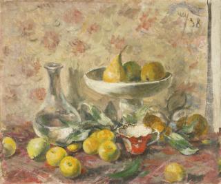 Alexander Vasilievich Shevchenko - Still Life With Pears And Tangerines