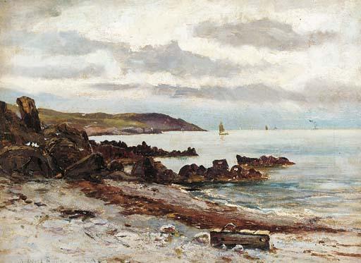 Alexander Wellwood Rattray, R.S.W., A.R.S.A. - View from a cove