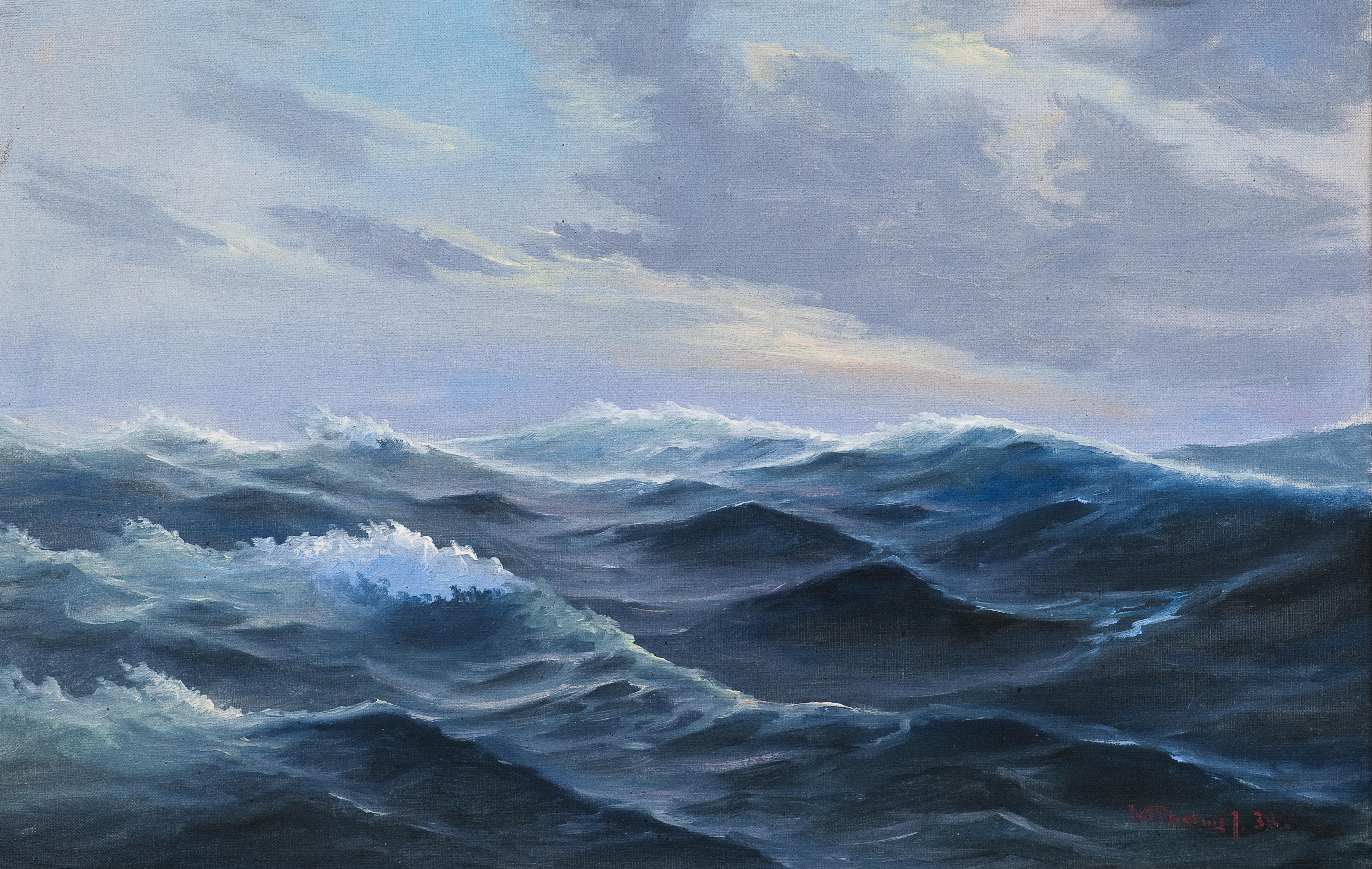 Alexander Wilhelms - Stormy Sea.