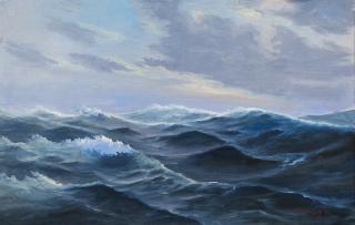 Alexander Wilhelms - Stormy Sea.