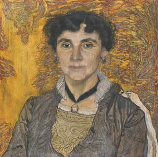 Alexander Yakovlevich Golovin - Portrait Of A Lady