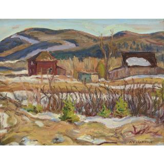 Alexander Young Jackson - Abandoned Farm, Notre Dame De La Salette