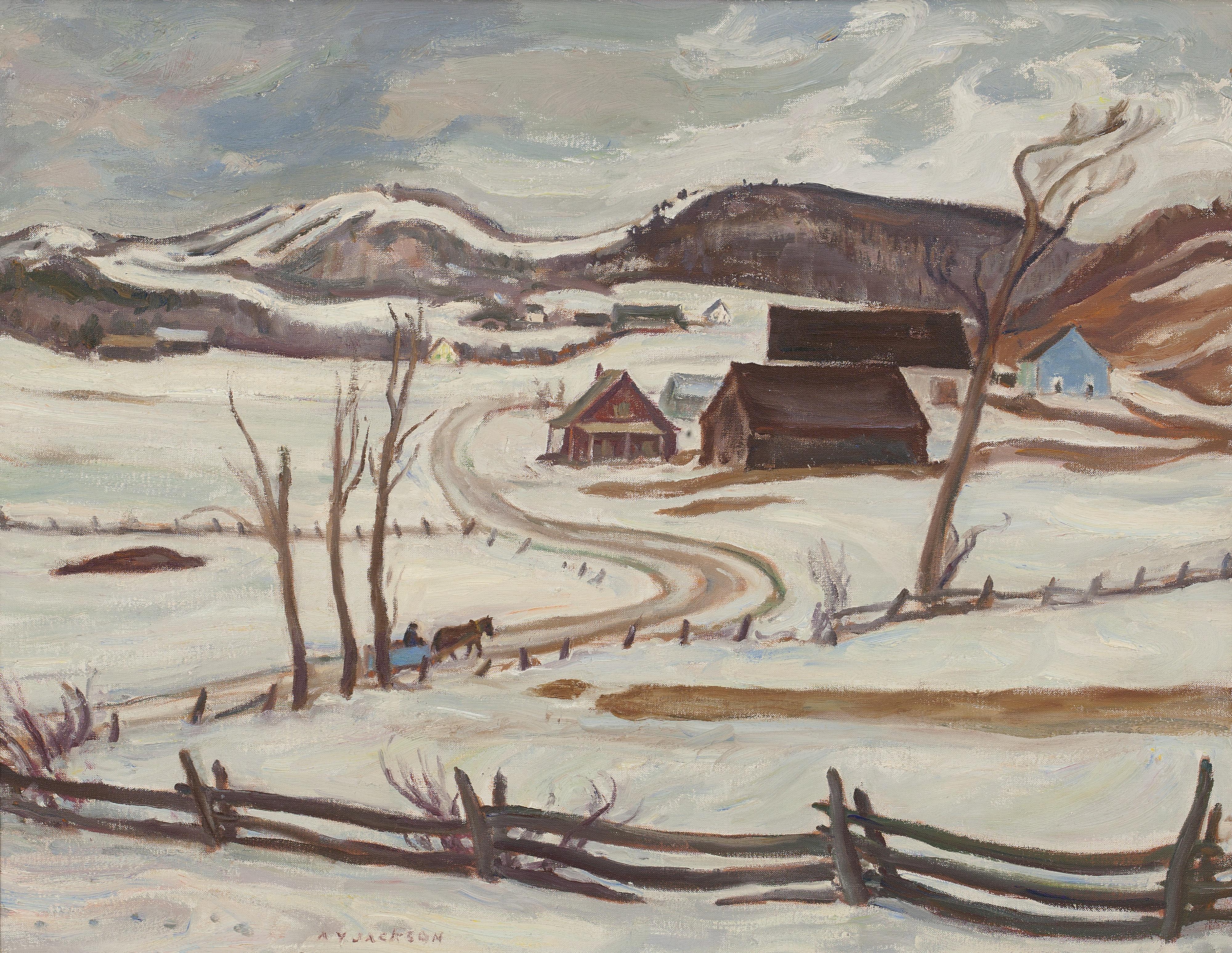 Alexander Young Jackson - April Morning After Rain