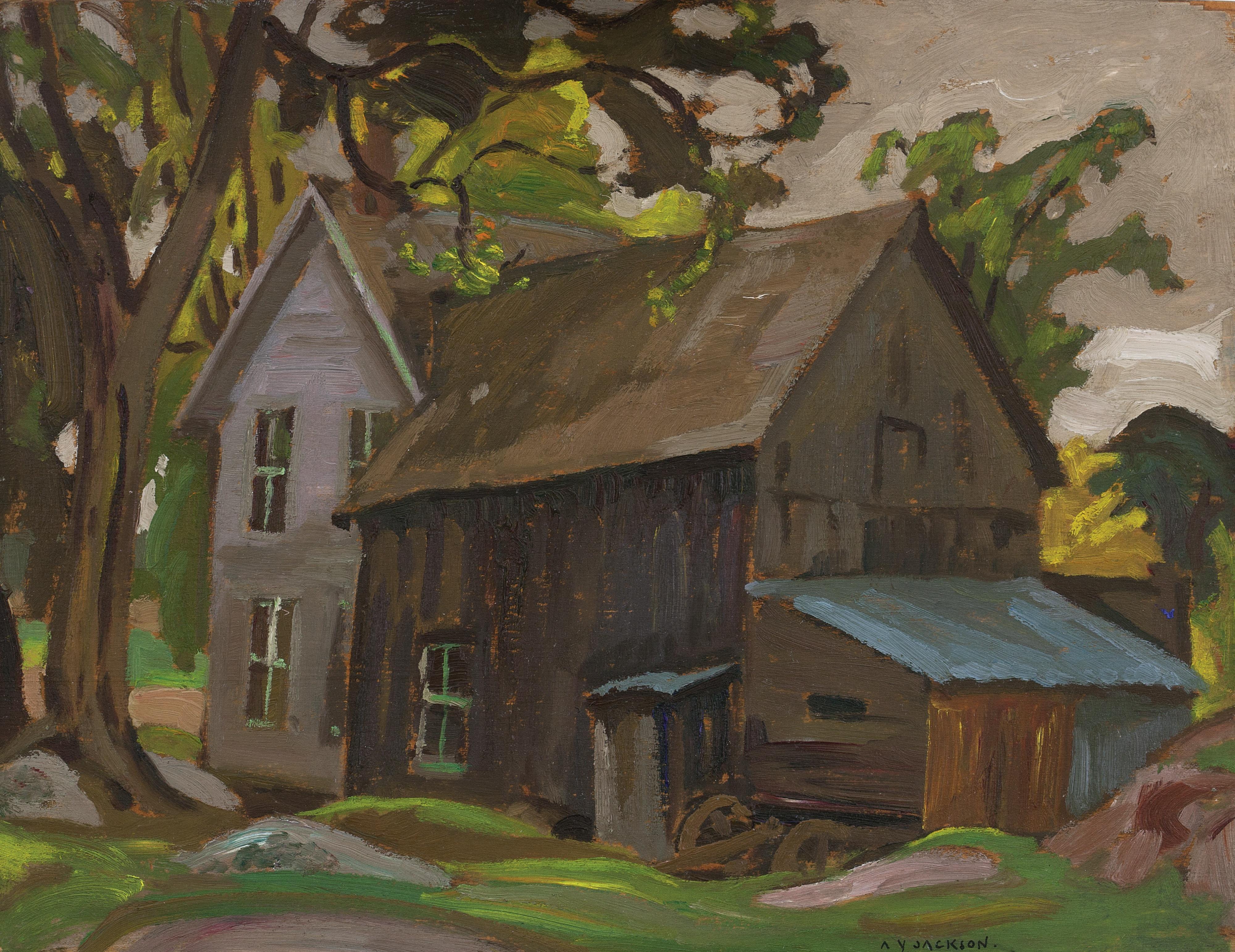 Alexander Young Jackson - Farm House, Brockville
