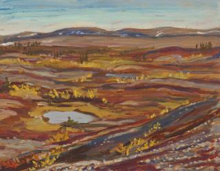 Alexander Young Jackson - Landscape Near Coppermine, N.W.T.