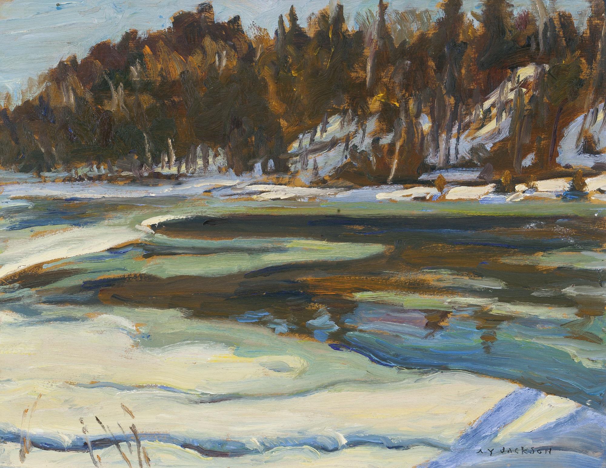 Alexander Young Jackson - Madawaska River, Calabogie, Ont.