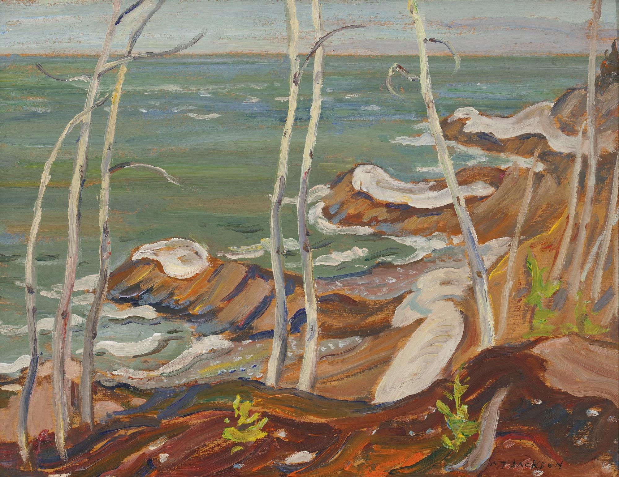 Alexander Young Jackson - Seashore, Marsoui, Gaspé, Que.
