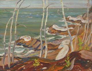 Alexander Young Jackson - Seashore, Marsoui, Gaspé, Que.