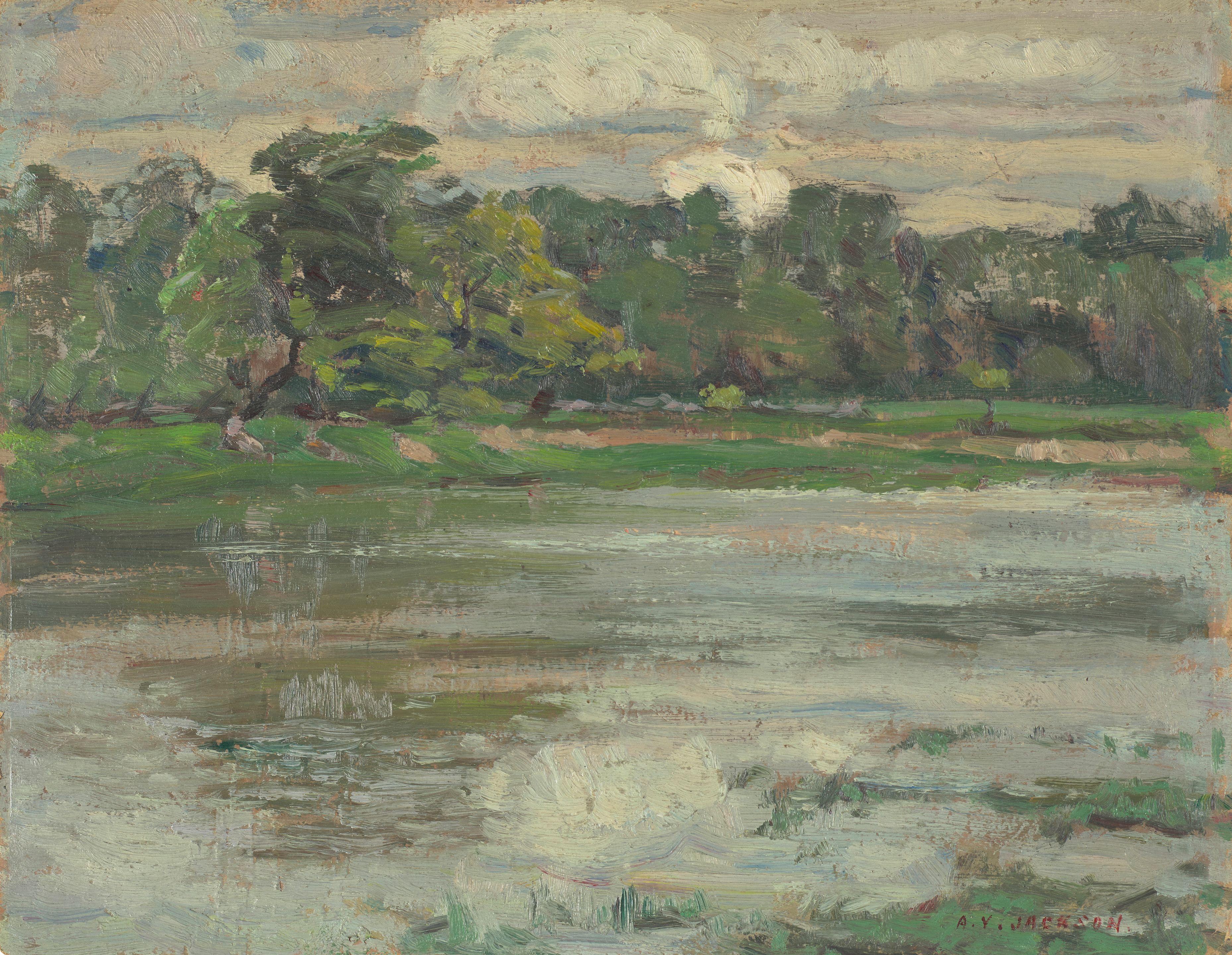 Alexander Young Jackson - The Grand River Near Berlin, Ontario