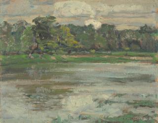 Alexander Young Jackson - The Grand River Near Berlin, Ontario