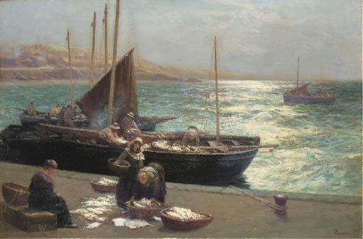 Alexander Young - Sorting Fish, Pittenweem