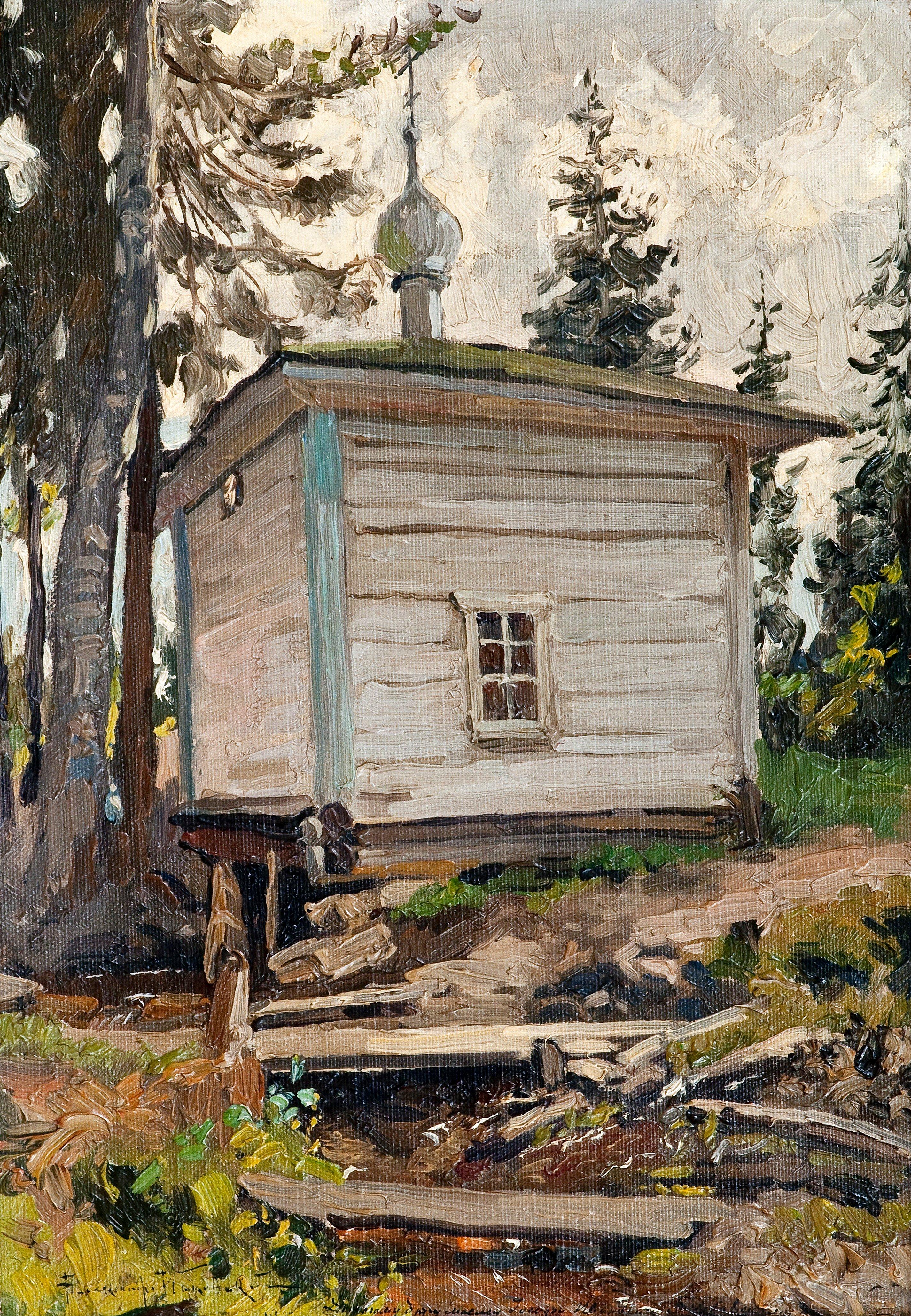 Alexandr Makovski - Historical Chapel In Perm Region (Burial Place Of Nikita Romanov).