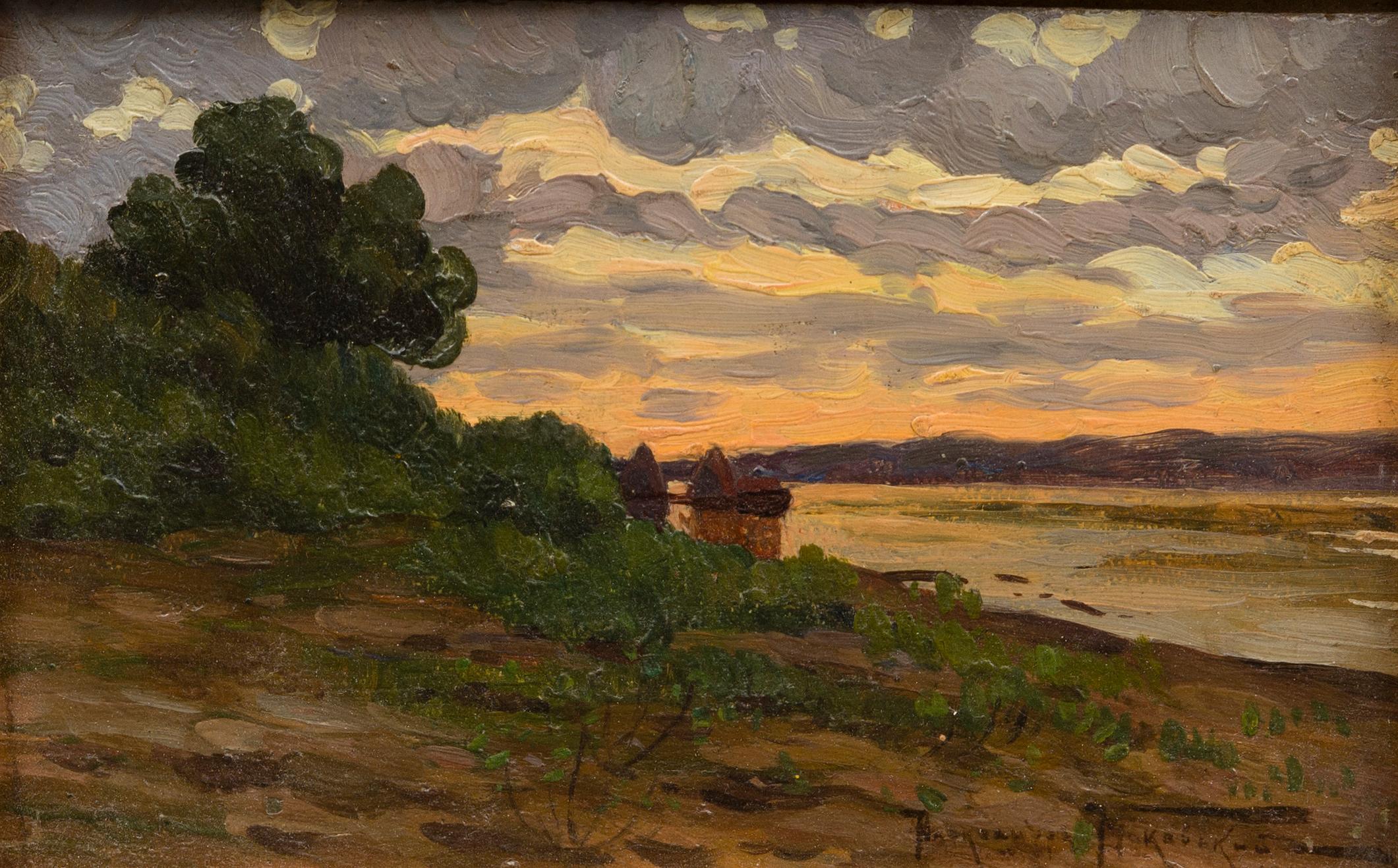 Alexandr Vladimirovich Makovski - Sunset.