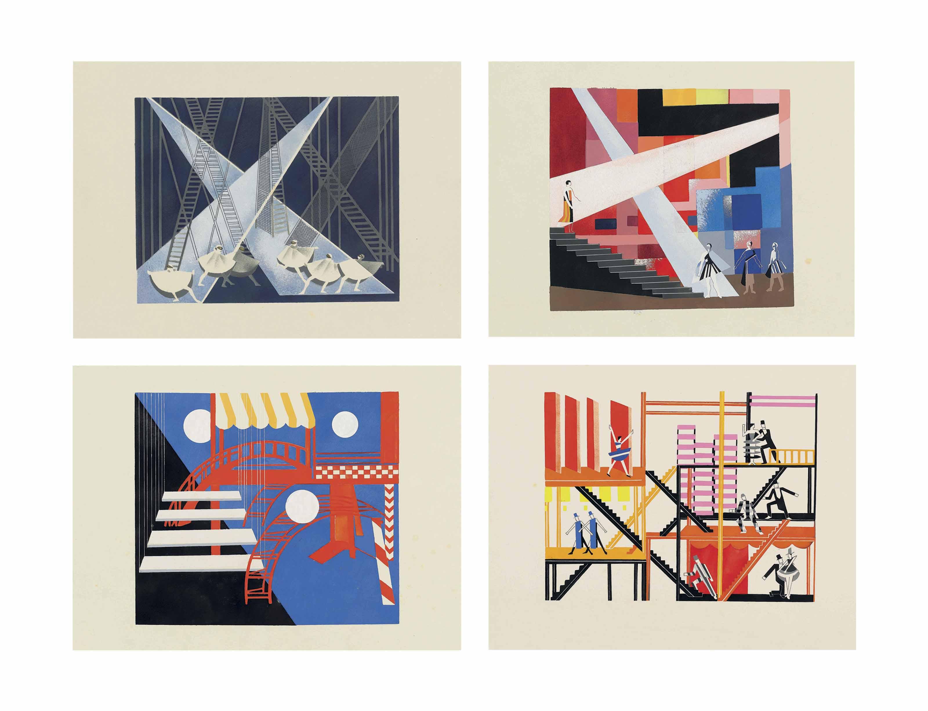 Alexandra Ekster - Décor de Théâtre