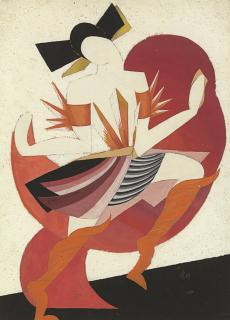 Alexandra Exter - A costume design for Romeo and Juliet: Juliet