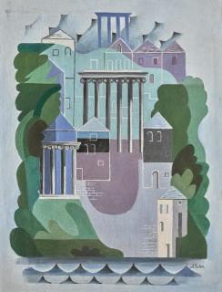 Alexandra Exter - Classical Landscape