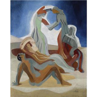 Alexandra Exter - Dancers On A Beach